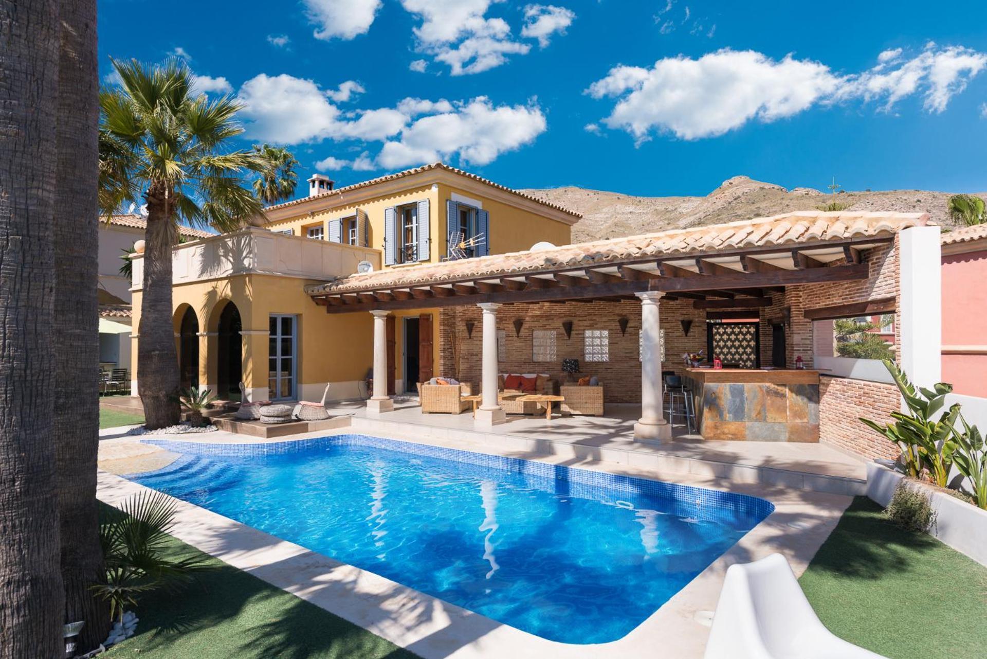 Villa Sol Y Mar Cala de Finestrat Esterno foto